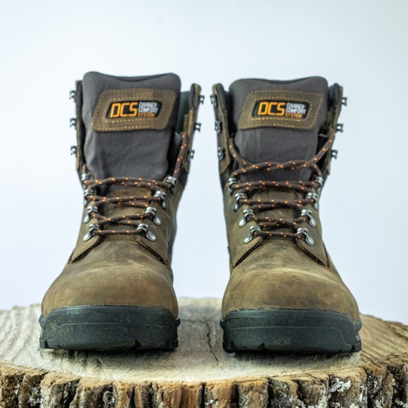Danner 8inch Crafter 2439 Men 8EE Brown Waterproof Safety Toe Work Boots main image 7